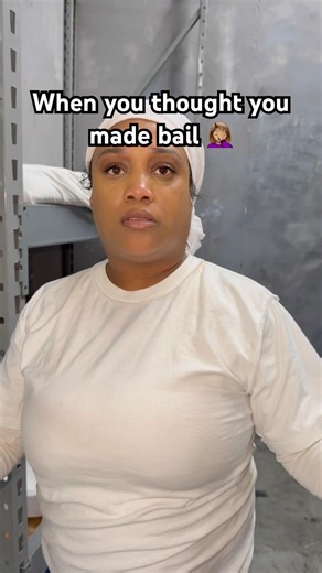 When you thought you made bail🤦🏽‍♀️ #jailbae #fyp #trending #ytshorts #funny #jail #inmate #viral