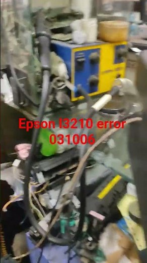 Epson L3210 Error code 031006 problem