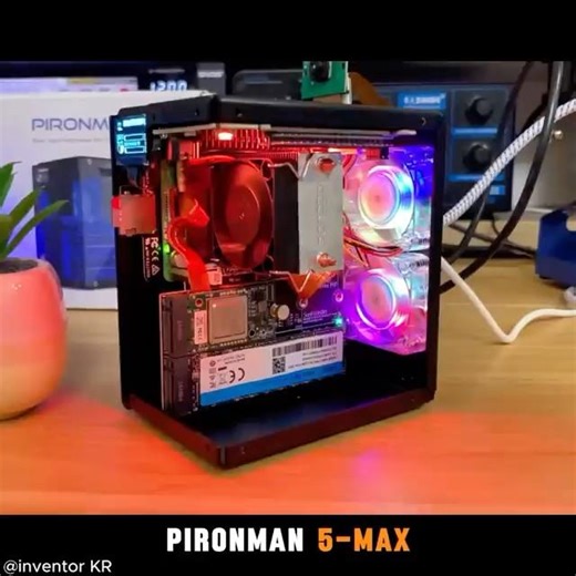 Tiny PC, Massive Power ⚡ Pironman 5 Max Build Guide #arduino #arduinoproject