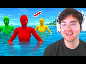 I Got 100 Players To Stay In Water Only in Fortnite (Who Survives?)