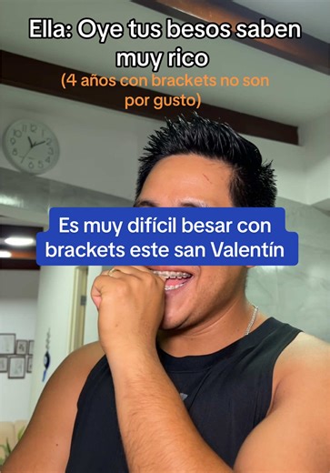 ¿Es fácil besar con brackets en San Valentín?