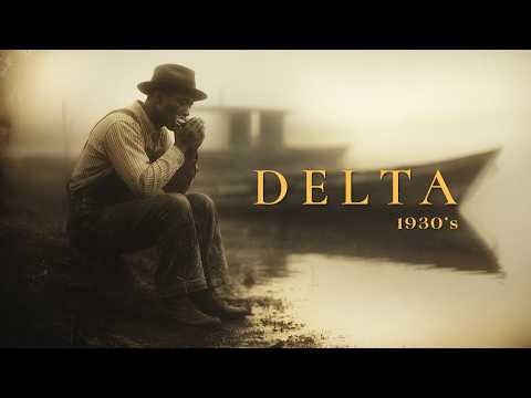 Mississippi Delta Blues 1930s | Harmonica Sound | Lost Delta Blues