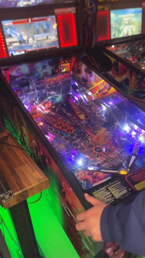 Rainy days call for pinball! Come up and put a high Score on Stranger Things today and enter for a chance to win a $20 Level Up game card! | Level Up Pinball Bar