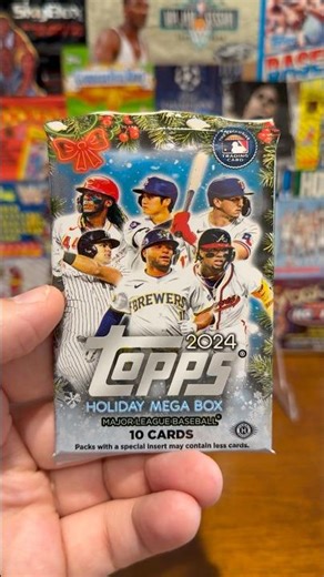 2024 MLB Topps Holiday Mega Box Pack