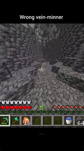 Minecraft: Wrong Vein Miner Install Mishap