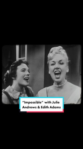 Julie Andrews in Rodgers & Hammerstein's Cinderella (1957) | Impossible Performance