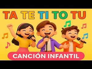 The Letter T for Children | TA TE TI TO TU Song | Learn with Music and Games
