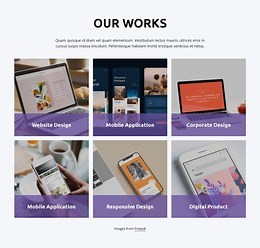 Digital studio works - CSS Template by Nicepage