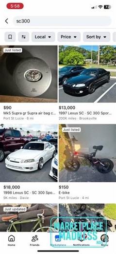 OVERPRICED SC300 Marketplace SELLERS don't even Try #sc300 #sc400 #marketplace #jdmcars