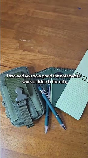 All-Weather Notebook: Waterproof Test and Review#waterproofnotebook #allweathergear