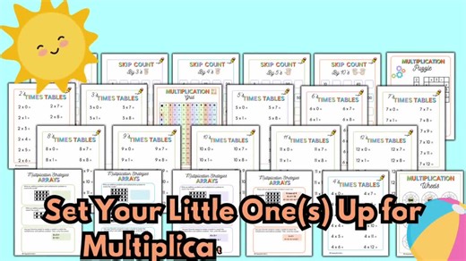 No-prep Multiplication & Skip Counting Practice Worksheets for 3rd and 4th Graders Morning Work - Etsy