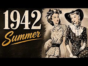 How Women Dressed in Summer 1942 | Rare Fashion Magazine