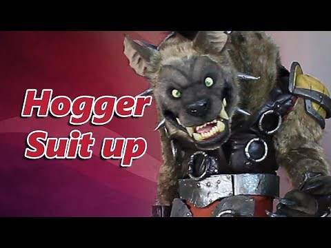 Hogger Cosplay Suit Up: how to become a gnoll #wantedHogger