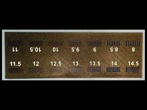 Innovative Positive Fit 3D Perforation Gauge