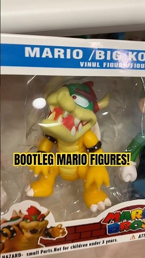 BOOTLEG MARIO FIGURES!
