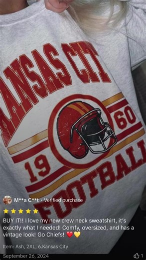 video, Vintage Football Sweatshirt, Football Team Sweatshirt Collection, Gift Fans, For Women, Fo...