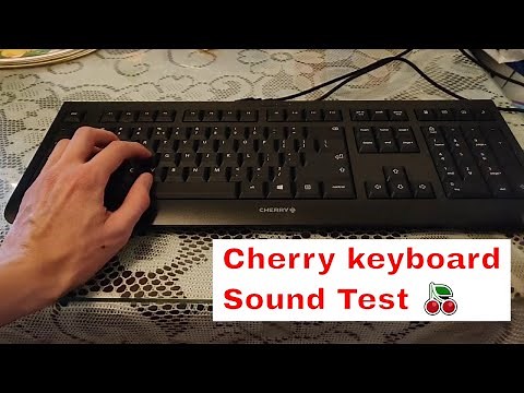CHERRY KC 1000 Keyboard Review🍒