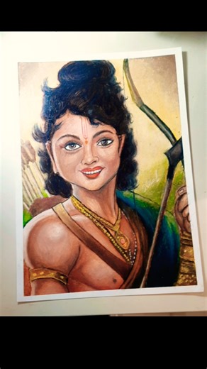 SHREE RAM DRAWING #shorts #ram #vecna