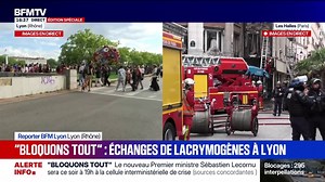 "Bloquons tout": à Lyon, plusieurs cortèges ont manifesté dans le calme tandis que quelques groupes mobiles, plus violents, ont été repérés