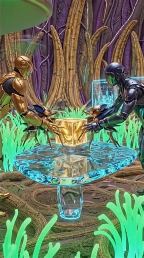 Giant Alien Structure Turns Into Living Spaceship 🚀 | Insane Sci-Fi Transformation