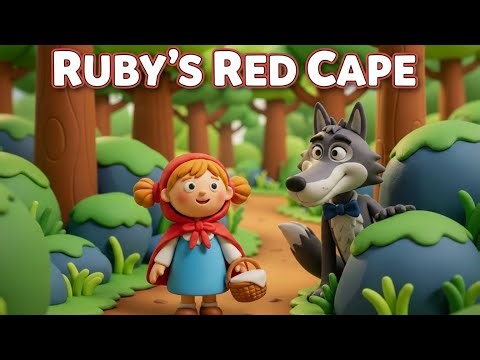 Little Red Riding Hood | Ruby's Red Cape and the Forest Path