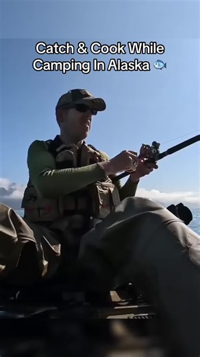 Catching and Cooking Fish While Camping in Alaska