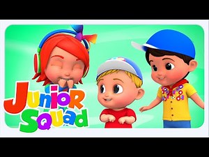 Bài Hát Ha Ha Ha | Cười Và Học - Video Vần Điệu Cho Trẻ Em - Junior Squad