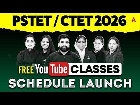 PSTET CTET 2026 | Free You Tube Classes Schedule | Punjab Teaching Adda247