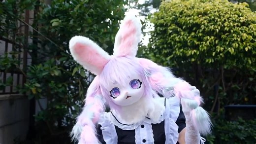 RABBIT Fursuit Head/furry Mask/kigurumi Mask/therian Mask/fursiut Head/furry Head/fursuit Premade/christmas Gift/halloween Costume - Etsy