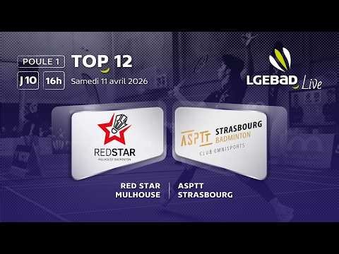 Rencontre Top 12 J10 Red Star Mulhouse contre Asptt Strasbourg - Multiplex