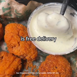198K views · 225 reactions | Happy hump day! Enjoy free delivery this Wednesday at Wingstop. | Wingstop | Facebook