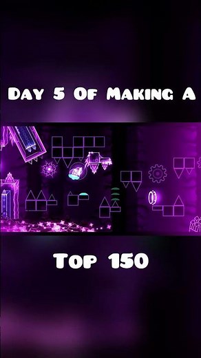 Day 5 Of Making A Top 150 In Geometry Dash, Deco by @frythief #shorts #gaming #gd #gmd
