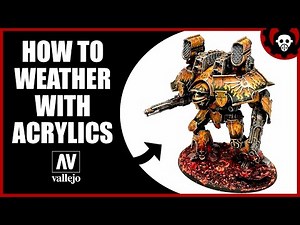 HOW to Weather Warhammer 40k Adeptus Titanicus | Legio Fureans