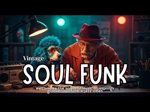 Vintage 1970s soul-funk Instrumental Sessions | 70s Soul Funk × Jazz Beats for Work ☕ Study 💻 Relax🌙