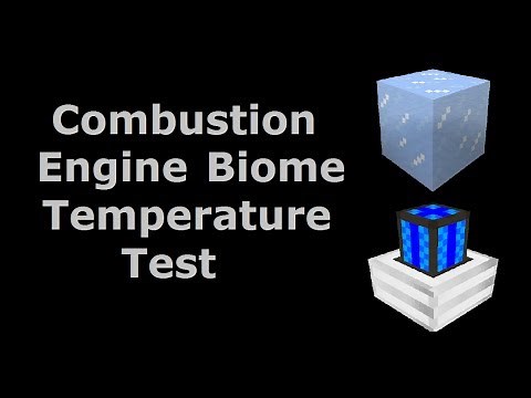 Combustion Engine Biome Temperature Test (Tekkit/Feed The Beast) - Minecraft In Minutes