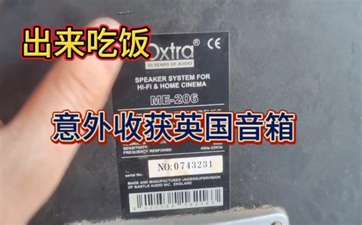 50块买来一对50年的音频的英国傲特音箱东西还是好的