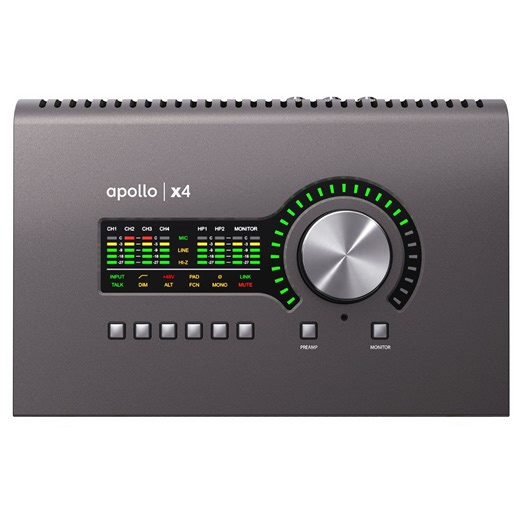 Universal Audio Apollo x4 QUAD Thunderbolt 3 Audio Interface | Reverb