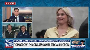 5.2K views · 391 reactions |  TODAY: Tennessee holds its special election between Republican Matt Van Epps and Democrat Aftyn Behn. Yesterday on The Will Cain Show, Speaker Johnson and Matt Van Epps weighed in on the Democratic nominee: Matt Van Epps: “My opponent is as far-left as you can get.” Speaker Mike Johnson: “This is a radical leftist on the ballot.” | Will Cain | Facebook