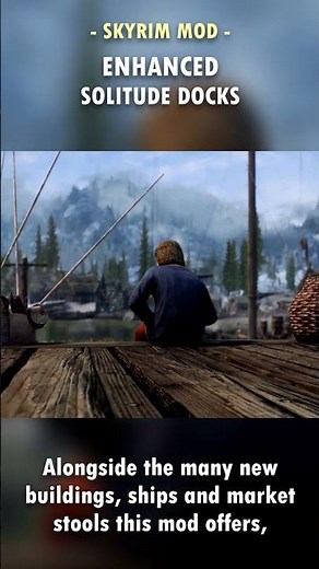 NEW Docks fit for Skyrim's Capital City! ⛵