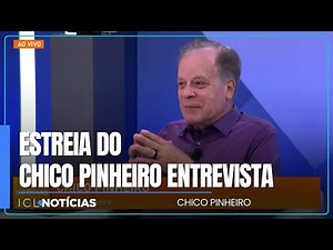 Chico Pinheiro fala sobre a estreia do novo programa de entrevistas no ICL Notícias