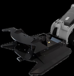 Industrial Mini Skid Steer Brush Cutter/Brush Mower- The Brush Buster Mini
