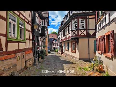 Kronberg – Beautiful Medieval Town & Castle near Frankfurt | Walking Tour Germany [4K]