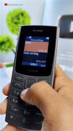 Nokia 105 Time & Date Set Kaise Kare | How To Set Time & Date