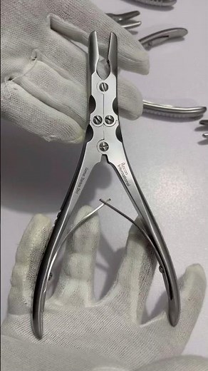 Double Action Ruskin Bone Rongeur Forceps Orthopedic Surgical Instruments Bone Cutting Tool #ortho
