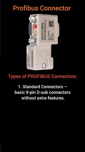 Profibus Connector | Basics of Profibus in Instrumentation #instrumentation