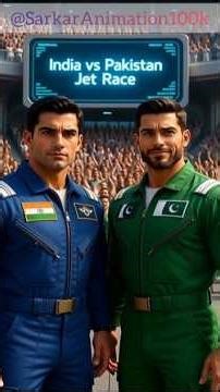 India vs Pakistan Jet Race – Epic 3D Animation | Realistic Fighter Jet Battle | Sarkar Animation