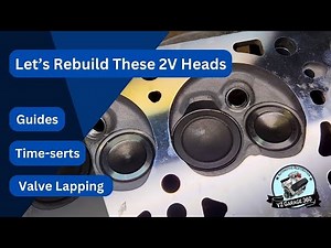 Mustang 5.4/4.6 2V Cylinder Head Rebuild with Time-Sert installation