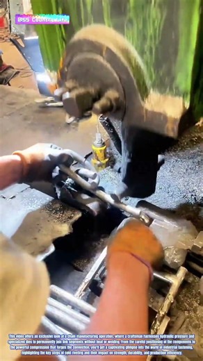 Force and Form: How Cold Pressing Transforms Chain Links into Unbreakable Bonds