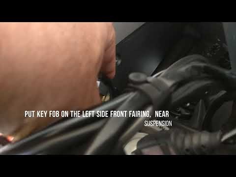 Ktm 1290 super adventure s key fob can start the bike without a battery inside