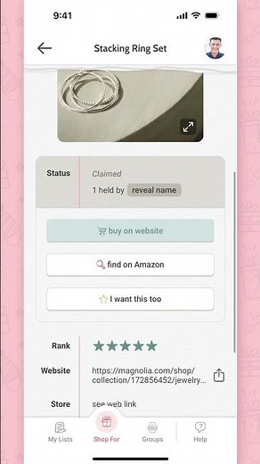 How does shopping on Giftster work?